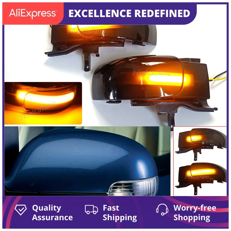 

Для VW Touran 2003 2004 2005 2006 2007 2008 2009 2010 светодиодный поворотный сигнал, динамическая лампа для зеркала заднего вида