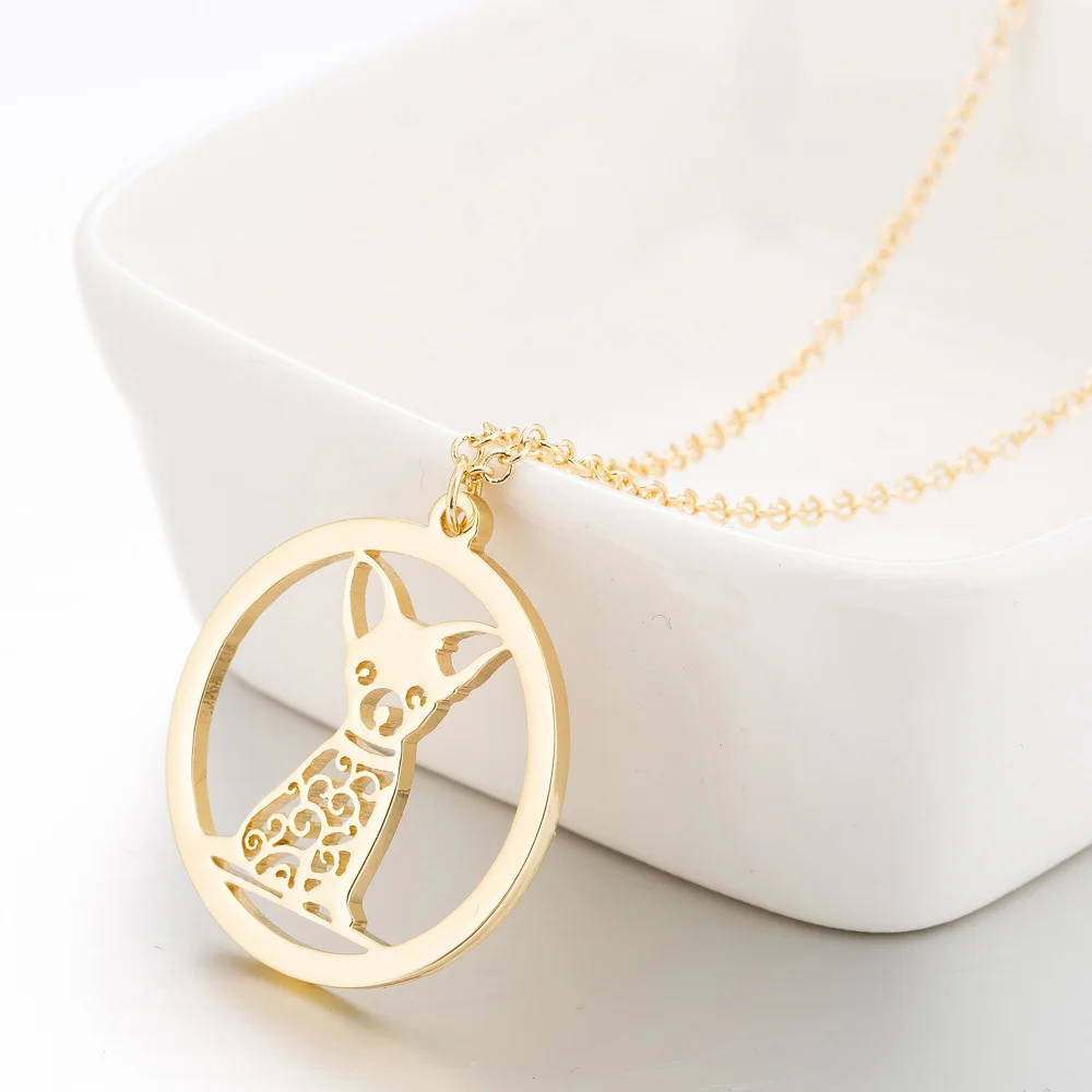 Ожерелье для женщин золотое ожерелье из нержавеющей стали ювелирные изделия на