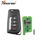 Универсальный проводной пульт дистанционного управления Xhorse для Toyota TOY.T Style(Flip-4BTN), 1 шт.