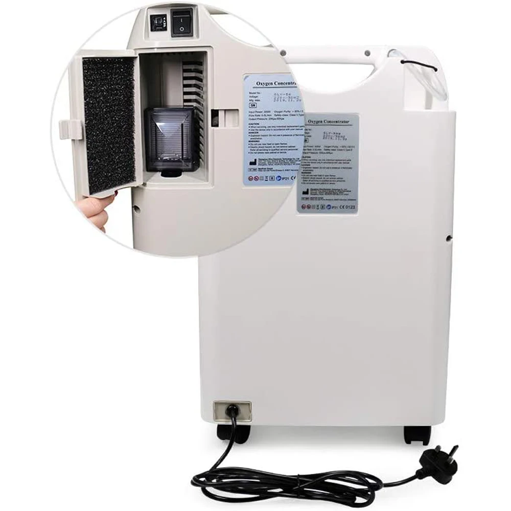 

10L Medical 24hour Continuous Oxygen Concentrator 93% High Hypoxic Generator 4 orders