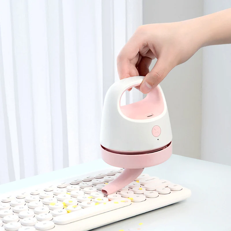 Xiaomi Handheld Desktop Vacuum Cleaner Tool Portable USB Charging Mini Dust Collector for Notebook Computer Keyboard | Электроника