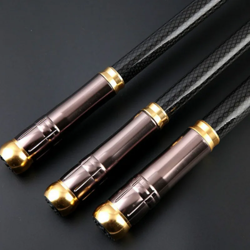 

2.1M-4.5M Carbon Fiber superhard Telescopic Fishing Rod strong Portable Spinning Fishing Rod Travel Sea Boat Rock Fishing Rod