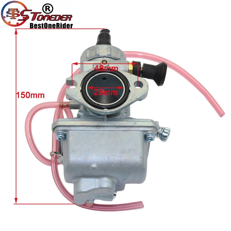 Карбюратор STONEDER Molkt 26 мм для YX ZS 140cc 150cc 160cc двигатель Dirt Pit Bike
