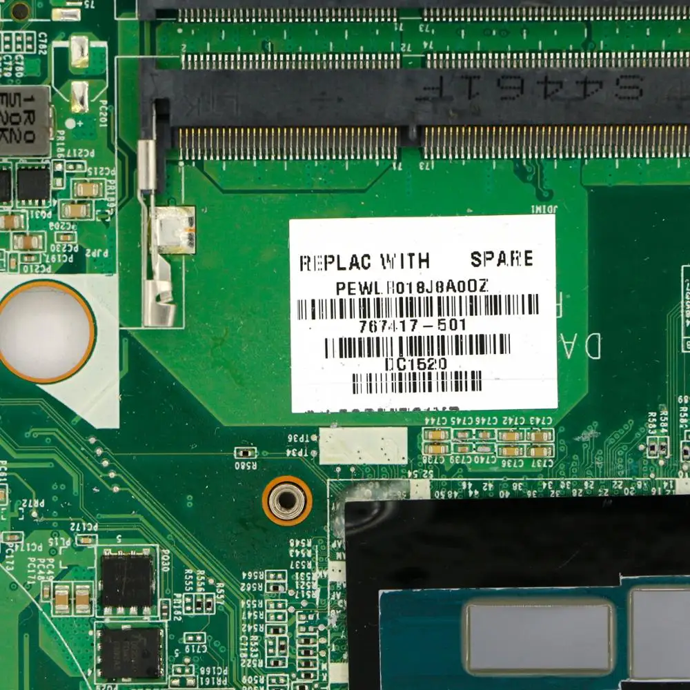Материнская плата 767417-501 UMA DAY11AMB6E0 w/ i5-5200u для HP Pavilion 17-F 17T-F | Компьютеры и офис