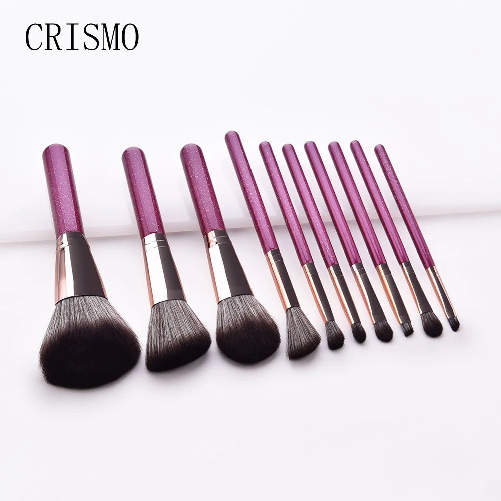 CRISMO 10 шт. кисти для макияжа основа контур Выделите синтетические волосы