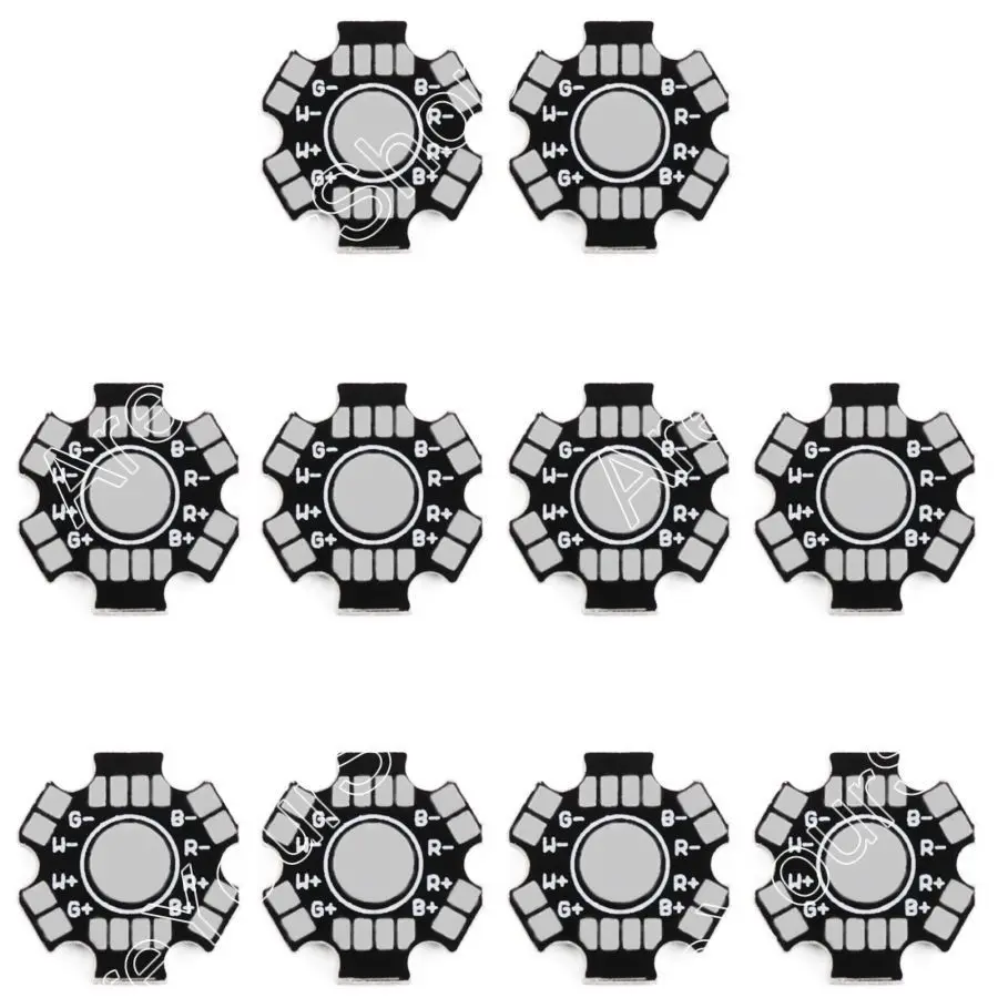 1 Вт 3 5 LED теплоотвод алюминиевая Базовая пластина панель печатная плата 20 мм