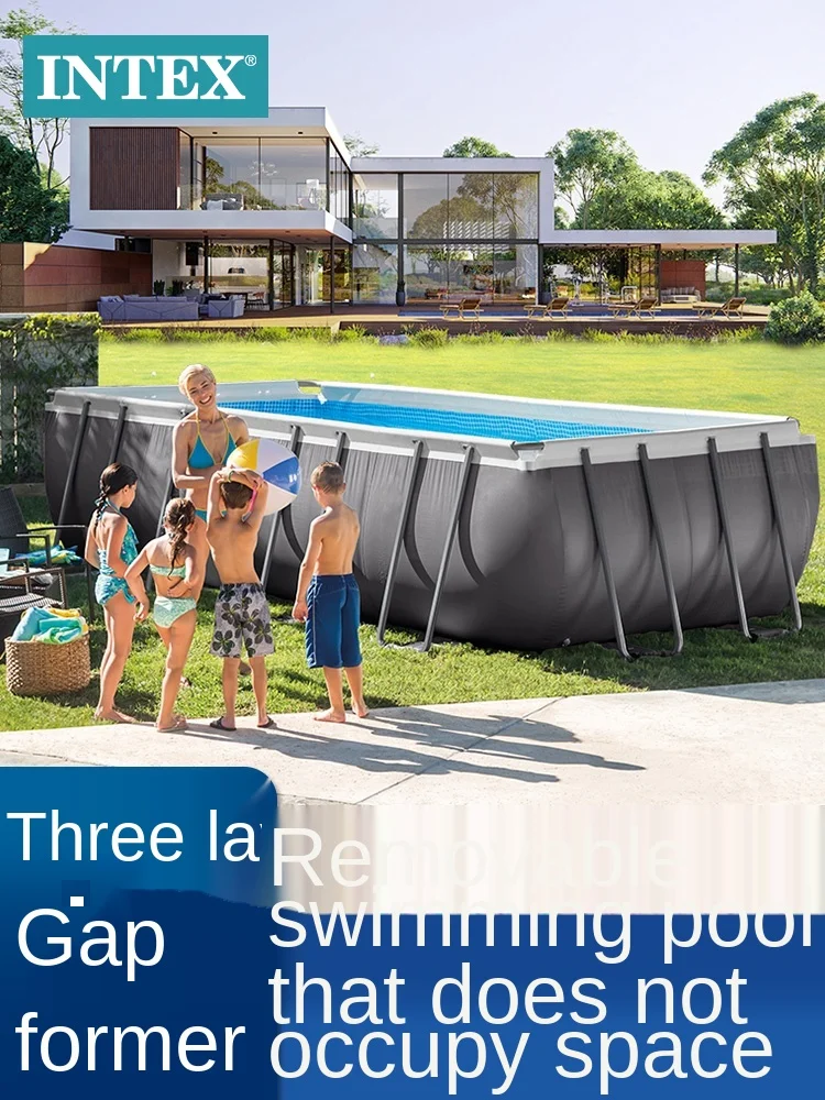 TTINTEX-Piscina grande de verano para ni&ntilde;os, piscina gruesa para exteriores-1
