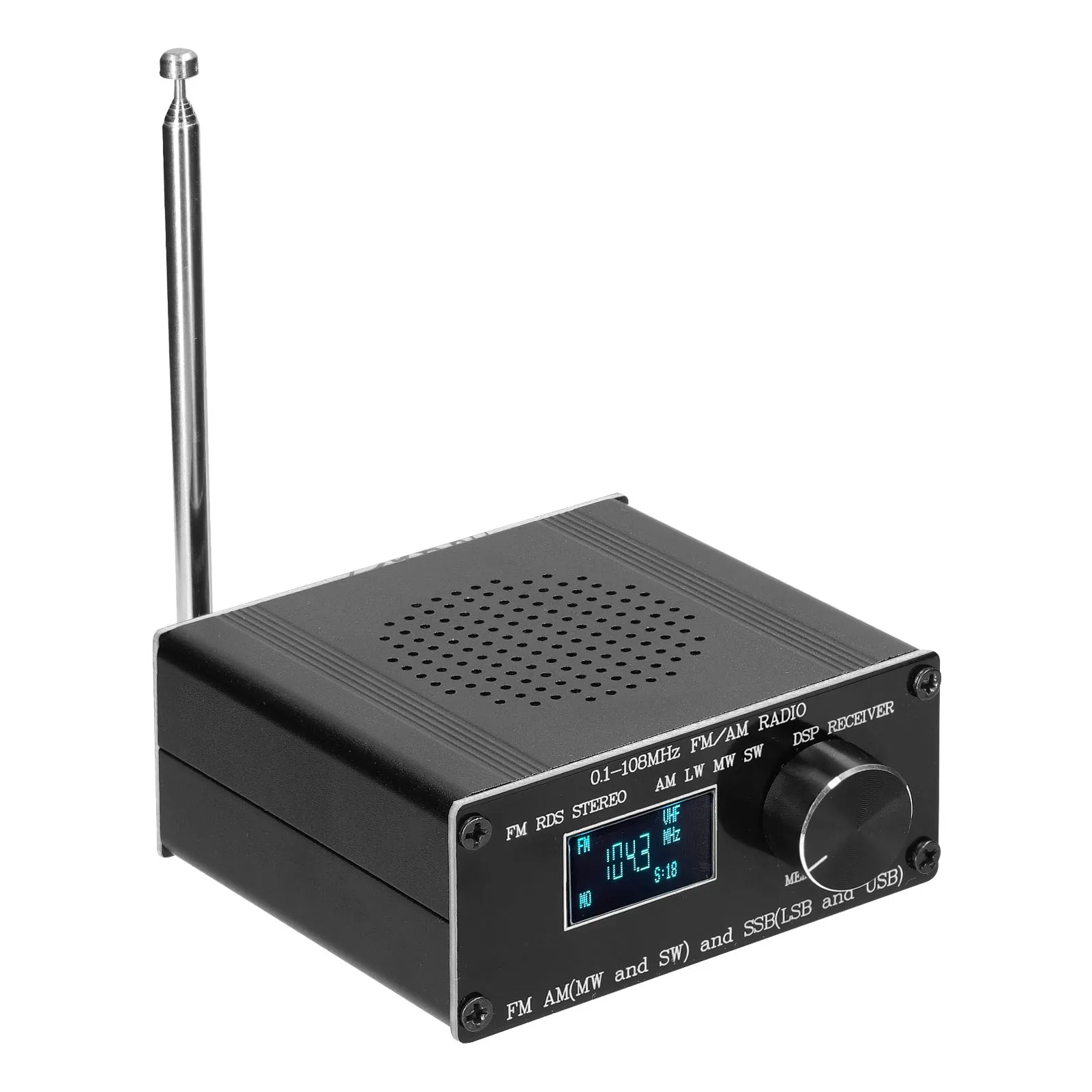 ATS-60 0 1-108 МГц Диапазонный радиоприемник FM AM (MW & SW) SSB (LSB USB) охватывающий