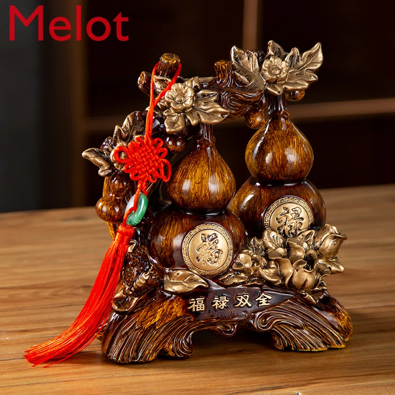 

High-Grade Gourd Decoration Money Drawing Pi Xiu Living Room TV Cabinet Wine Cabinet Decoration New Home Gift