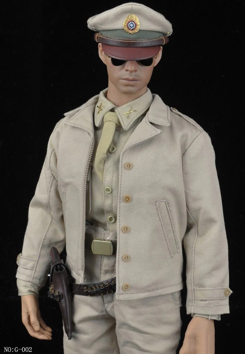 

IN STOCK 1/6 Male Solider Clothes Kuomintangarmy Captain Regular Summer Clothes Set G-002 for 12'' Action Figure
