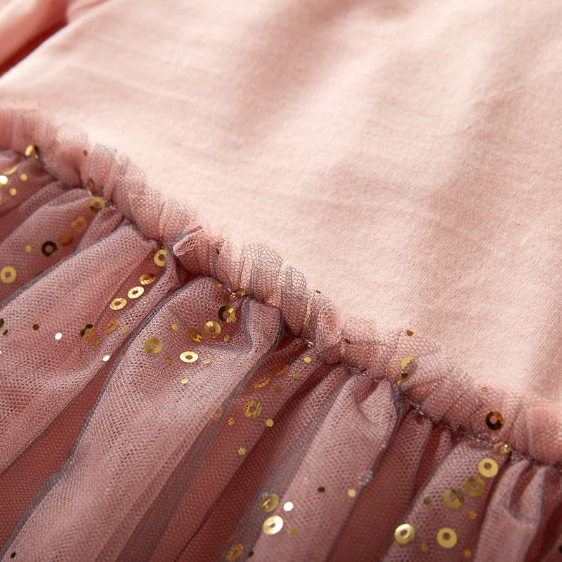 kids girls spring autumn party dress fahion longsleeve lace for children weddign 3-4-5-6-7Y | Детская одежда и обувь