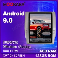 ips android 9 0 4128g tesla screen for toyota tundra 2014 2017 car multimedia player gps navi auto stereo head unit dsp carplay