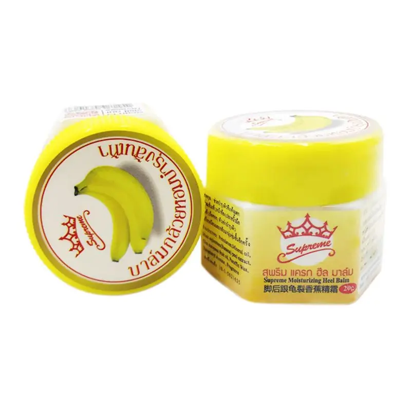

20g Natural Banana Oil Moisturizing Cracked Heel Balm Foot Hand Skin Repair Cream Anti-Drying Smooth Dead Skin Removal Ointment