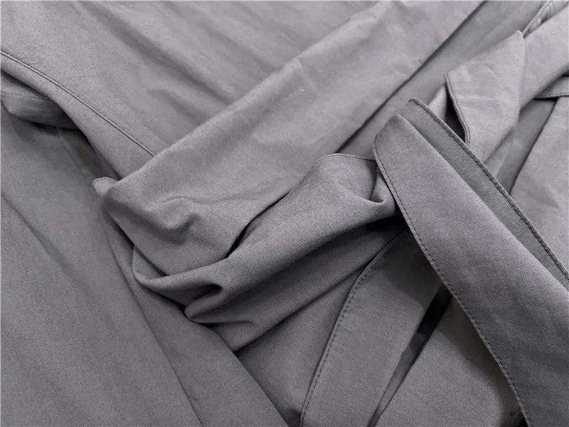 

Double Breasted Windbreaker Women Straight Loose Autumn Winter New Trench Coat