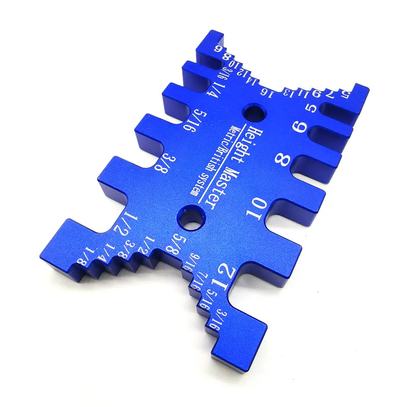 Штангенциркуль с алюминиевым ласточкиным хвостом метрическая и имперская шкала