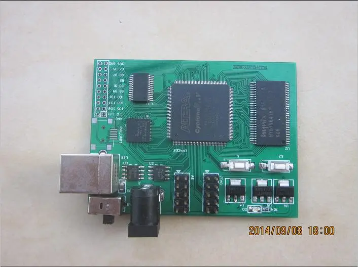 

FPGA Cycloneiv Ep4ce10 + Usbcy7c68013 System Development Board