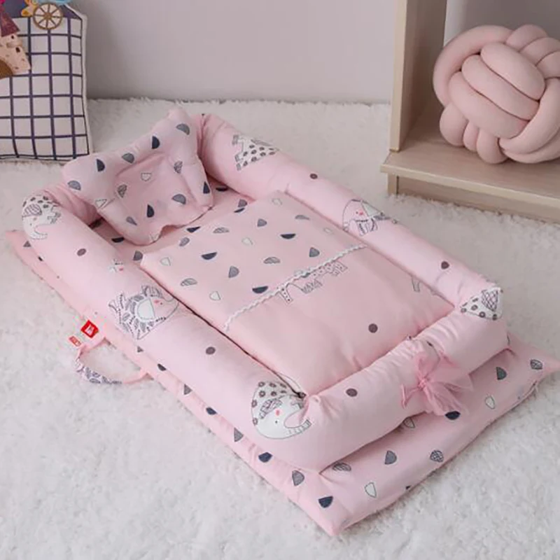 Портативная детская кроватка YHM015 хлопок безопасное постельное белье для