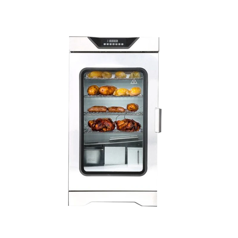 

New automatic 304 stainless steel kitchen smoked meat and fish stove electric sausage smoker