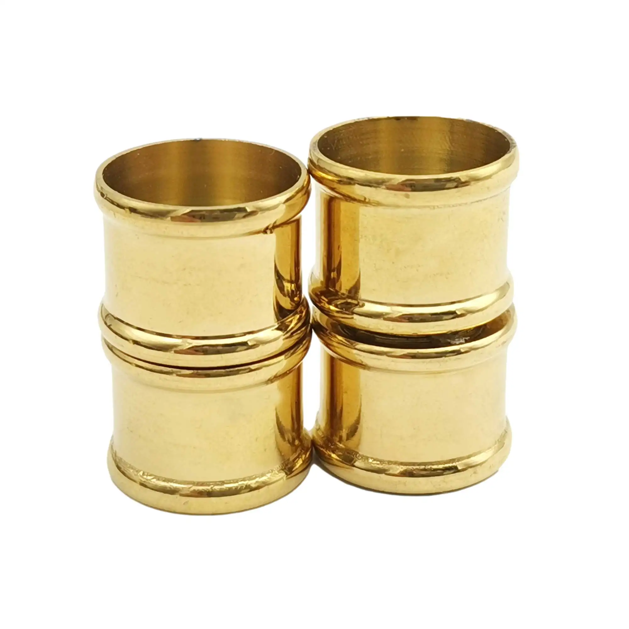 

Aaazee 2 Pieces 18K Real Gold Plated 10mm Stainless Steel Magnetic Clasps and Closure for Bracelet Making Bamboo Shape