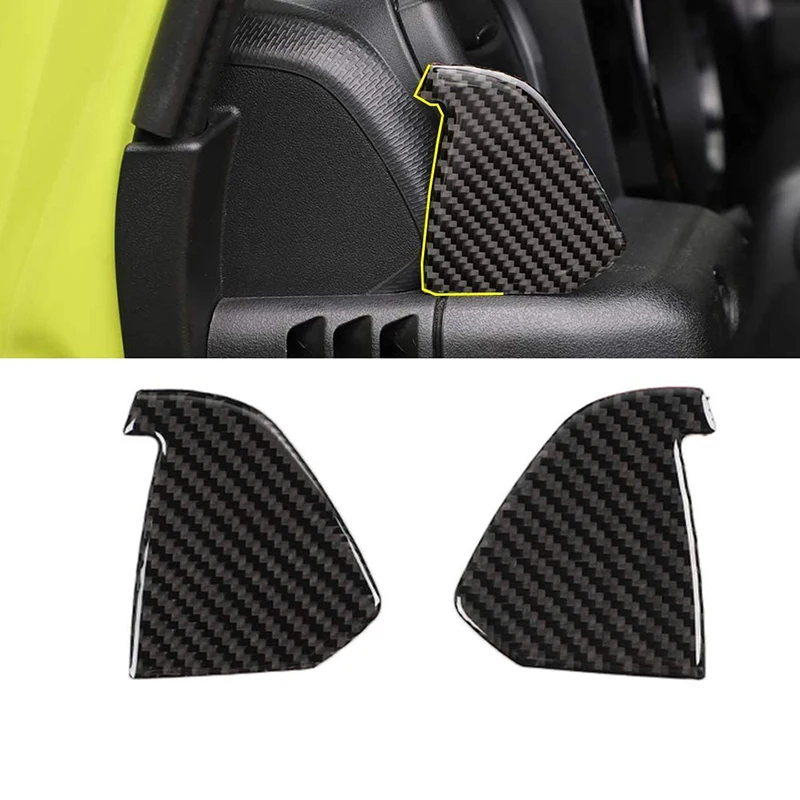 

for Suzuki Jimny 2019 2020 Center Console Side Air Outlet Decorative Stickers Car Interior Accessories Carbon Fiber