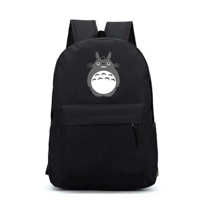 Модный Аниме Мой сосед Тоторо принт Повседневный Рюкзак Студенческая книга