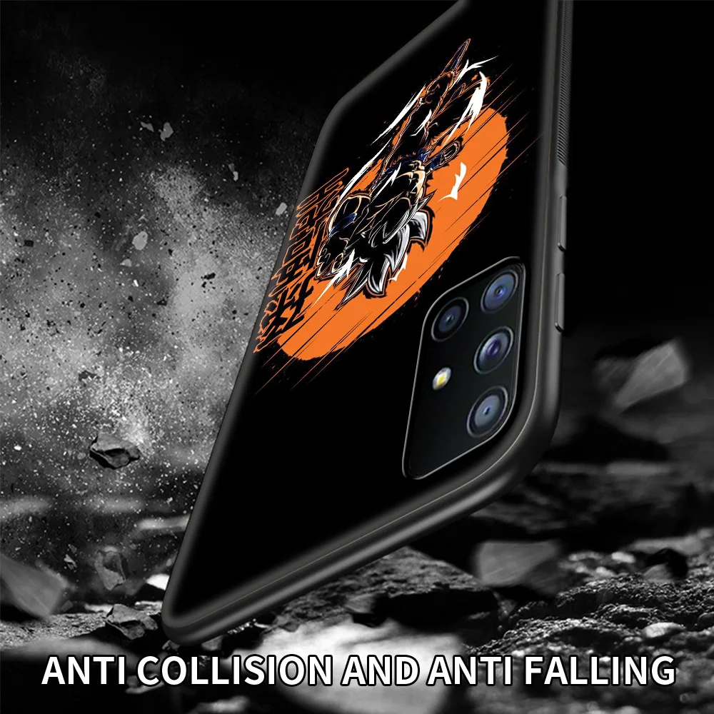 d dragon ball shockproof case for samsung a12 a32 a52 a71 a50 a51 a70 cases black cover for samusng a10 a20s a30 shell fundas free global shipping