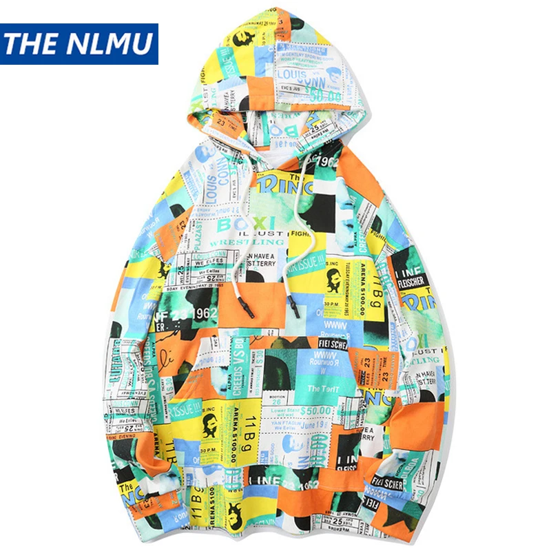 Толстовка мужская с капюшоном и надписью в стиле хип хоп|Мужские толстовки