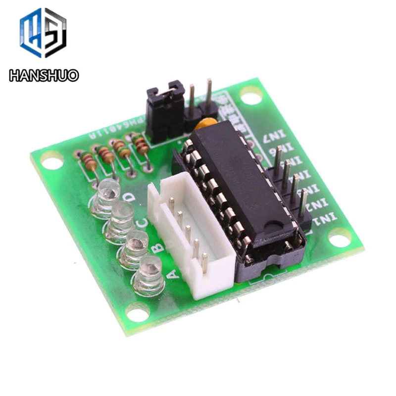 Плата драйвера шагового двигателя ULN2003 испытательный модуль для Arduino AVR SMD 28BYJ