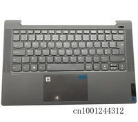 new 5cb0y88776 for lenovo ideapad 5 14are05 5 14itl05 5 14iil05 palmrest keyboard bezel touchpad backlit no power button