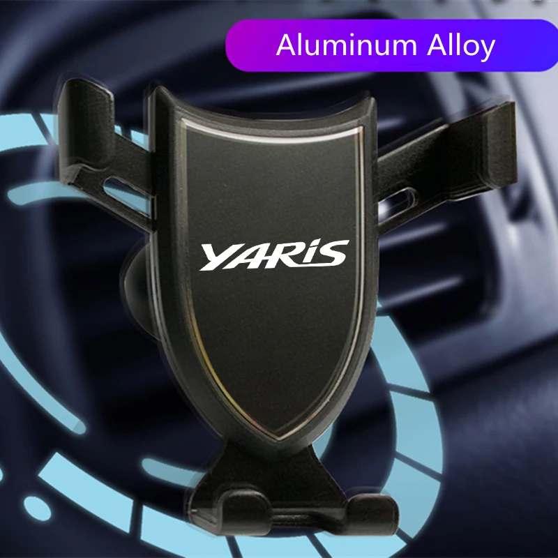 

Автомобильные аксессуары для YARIS, гравитационное автомобильное крепление для фотодержателя, автомобильная подставка с зажимом для вентиля...