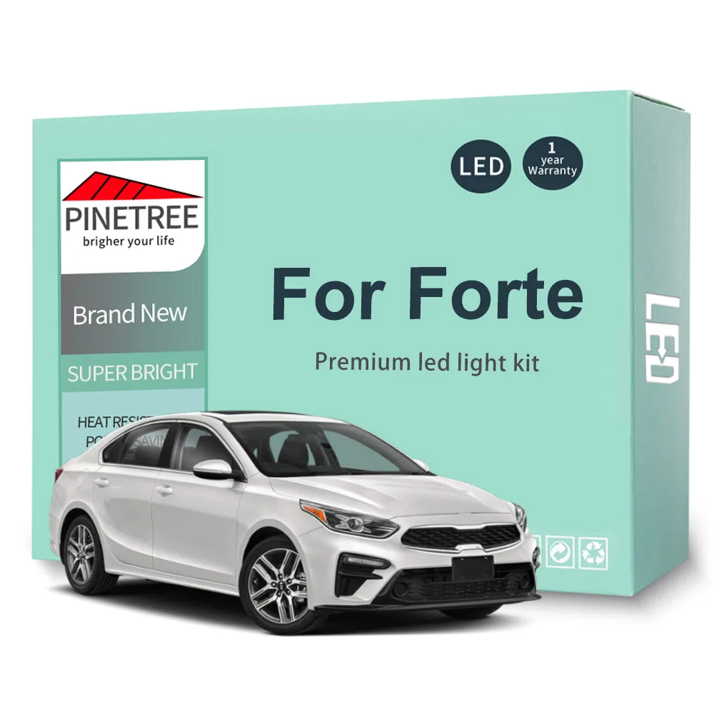 Комплект светодиодного светильник для KIA Forte 2009-2015 2016 2017 2018 2019 2020 светодиодные