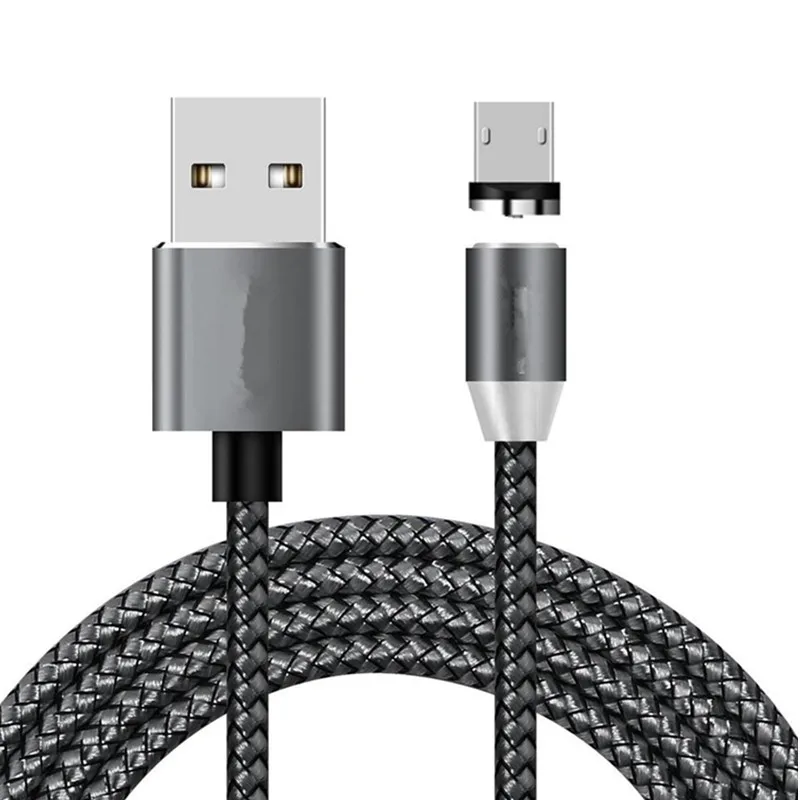 black Micro Cable 2.1A USB зарядное устройство EU Plug Быстрая зарядка для Motorola Moto c G3 G4 G5 G5s Plus G6 Play E3 power E4 E5 Супра зарядное устройство магнитный кабель - Цвет: black Micro Cable