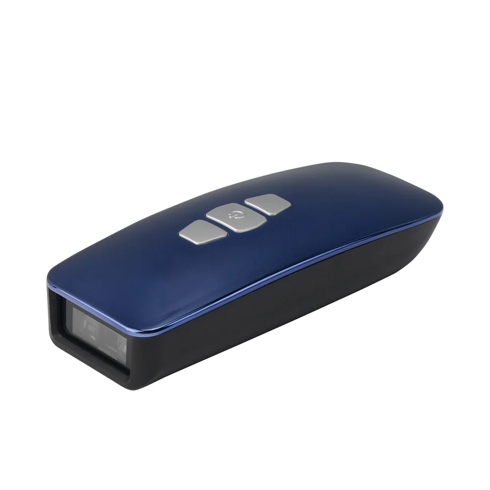 Карманный сканер штрих кода YHDAA Mini штрихкодов с Bluetooth 2D QR 1D для Pos инвентаризации и