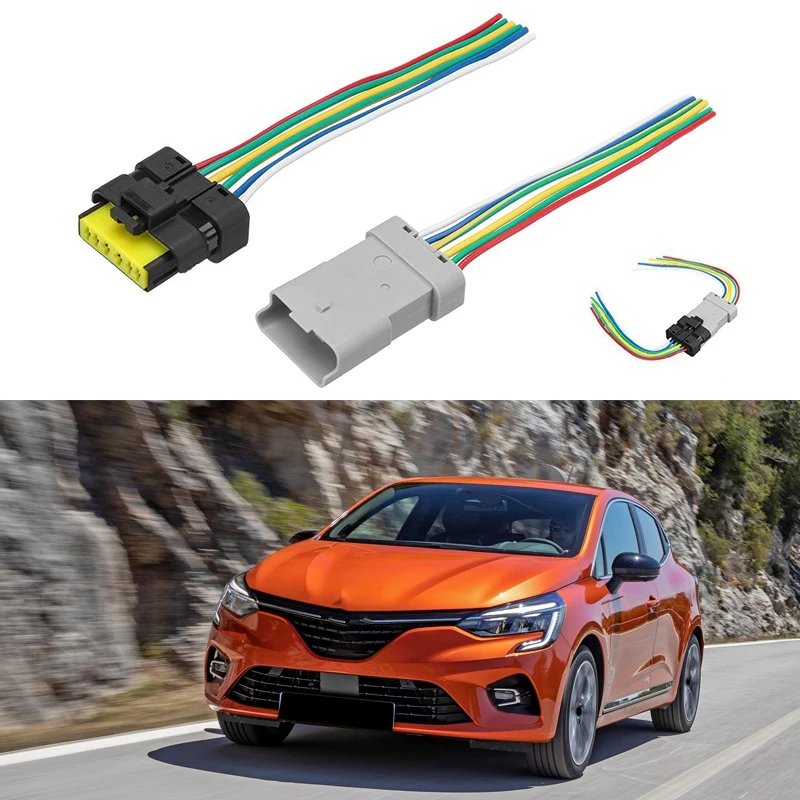 

Car Rear Tail Light Loom Harness Pigtail Adapter for Renault Clio MK 3 2005-2017