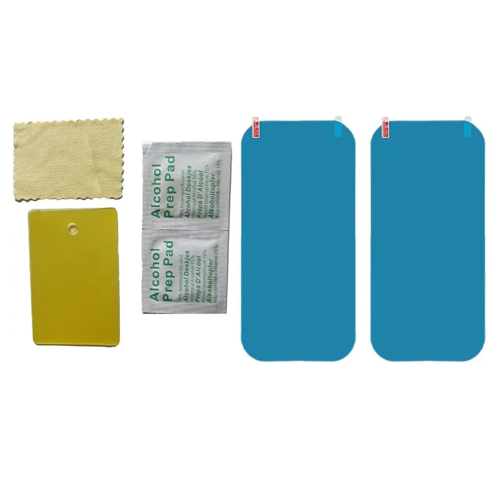 

2ps Car Truck Rearview Mirror Sticker Anti-fog Protective Film Rainproof Products With Tools Auto Exterior Accessories 35*16CM