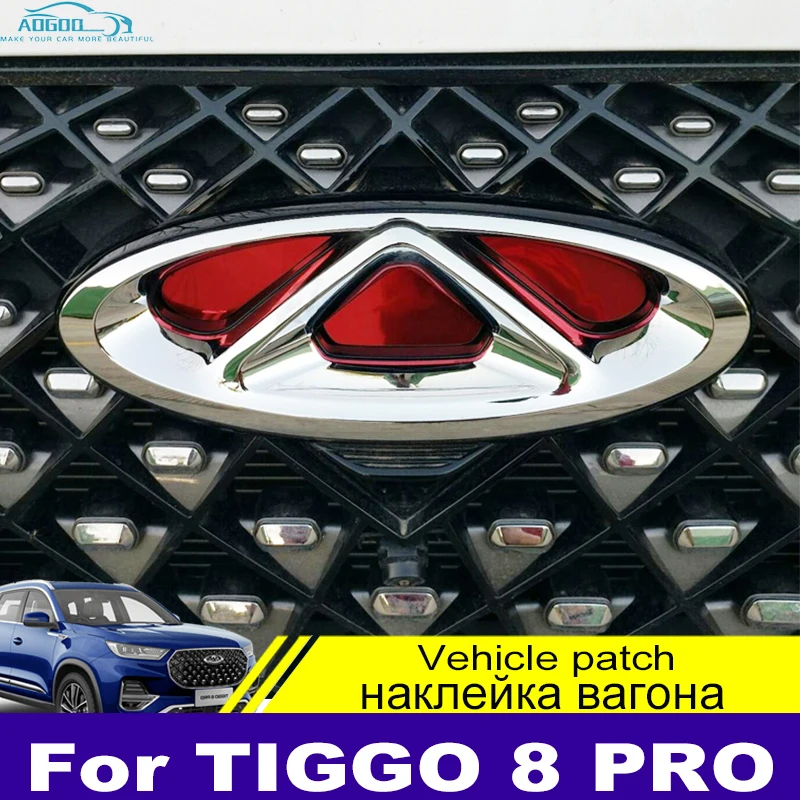 

Front Grill Badge For Chery Tiggo 8 Pro 2021 Car Cap Emblem Film Steering Wheel Sign Aluminium Alloy Decorative Internal Details