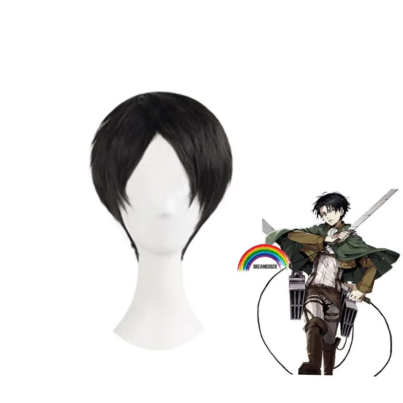 

5 PICSFashion Attack on Titan Shingeki No Kyojin Recon Corps Harness Belt Hookshot Costume Adjustable Jacket Skirt Wig