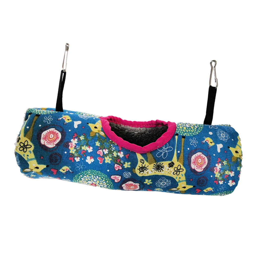 Маленький питомец туннеля игрушечный гамак пещера домик для хомяка сахар планер