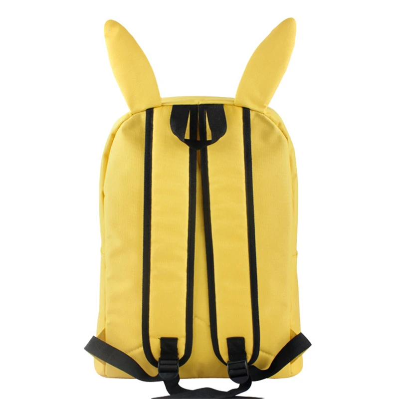 

Pokemon Pikachu Haunter Eevee Bulbasaur Canvas Backpack Students Shoulders Bag Pocket Pokemon Go Haunter Schoolbags Laptop Bags