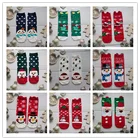 Новинка 2021, рождественские хлопковые носки, смешной Санта-Клаус, Рождественская елка, Снежная елка, раньше и женский новый год в стиле Харадзюку.