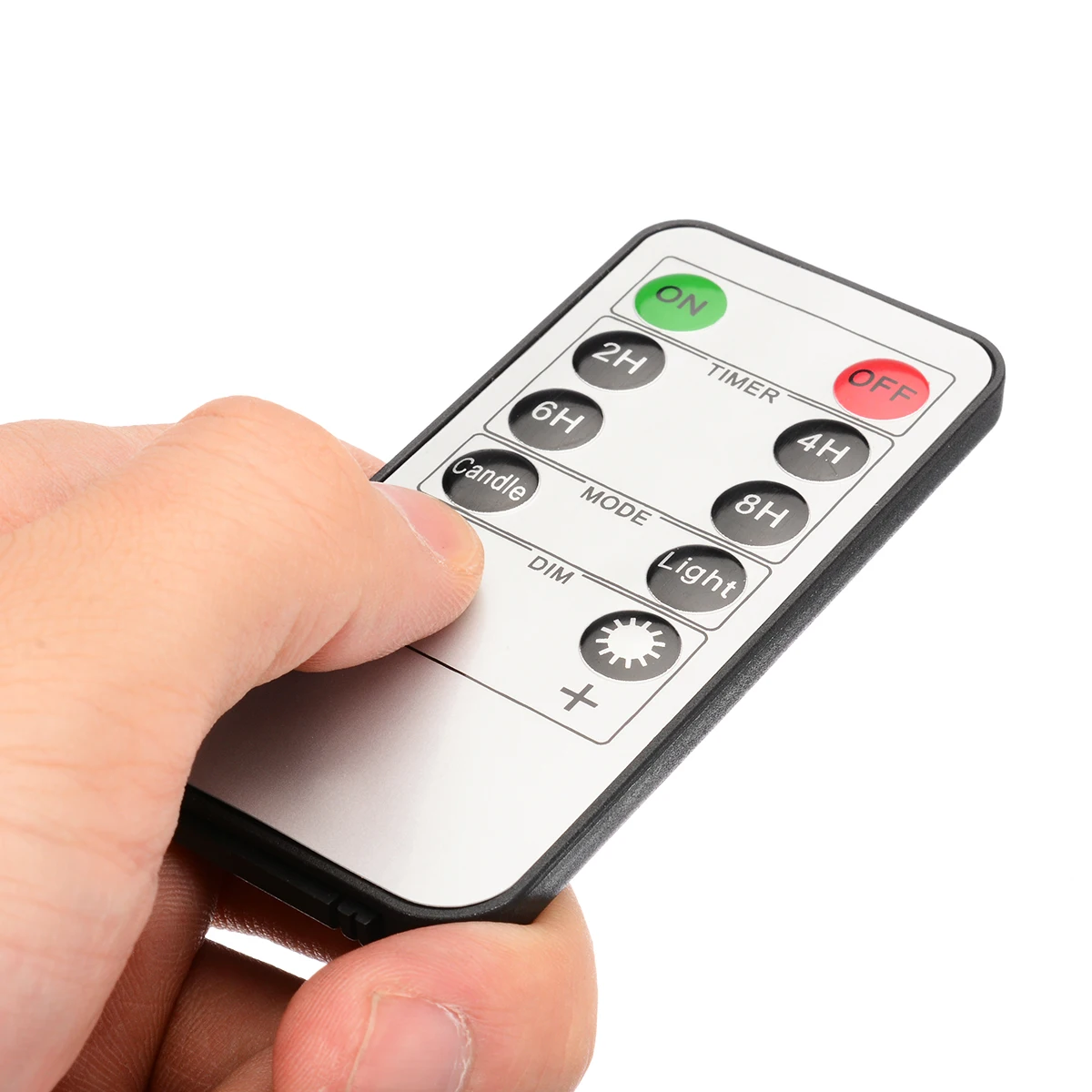 

6pcs Remote Control LED Flameless Candle Lights New Year Candles Battery Powered Led Control Candlelight Dinner Accessories