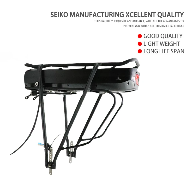 Аккумулятор для электровелосипеда 48 В задняя стойка аккумулятор литиевая