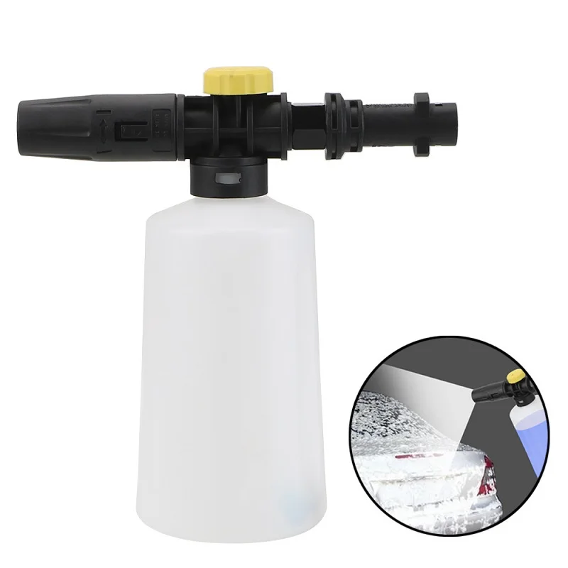Snow Foam Lance For Karcher K2 - K7 High Pressure Foam Gun Cannon All Plastic Portable Foamer Nozzle Car Washer Soap Sprayer