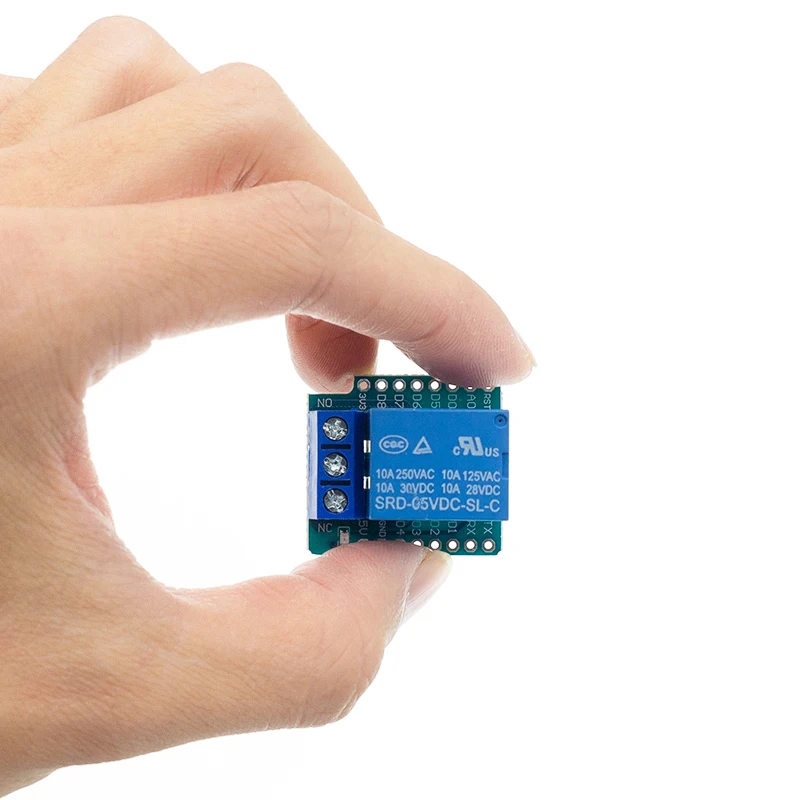 Новый 1-канальный релейный щит V2 версия 2 для WEMOS D1 mini ESP8266 модуль Wi-Fi | Электронные