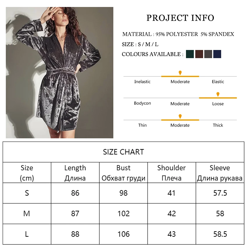 

Restve Knit Velvet Women Robes With Sashes Long Sleeve Bathrobe Female Casual Midi Home Robe Solid Sleepwear Autumn Winter 2021