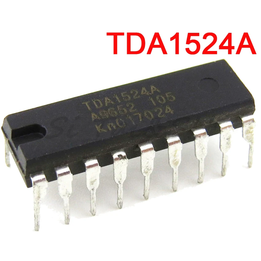 10 шт./лот TDA1524A TDA1524 DIP-18 цепь стерео-тонального/регулятора громкости | Электронные