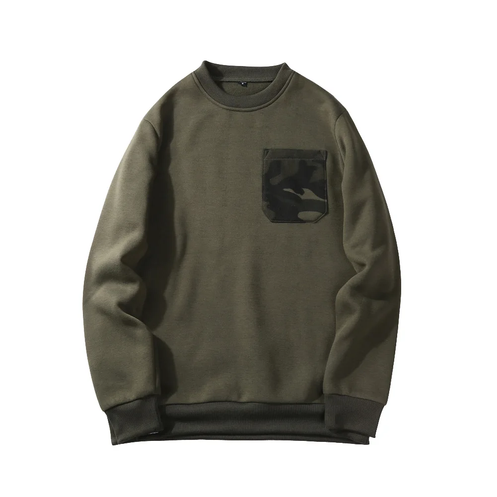 

Zhijing Men's hoodies Camouflage Pocket hoodies mens hoodies