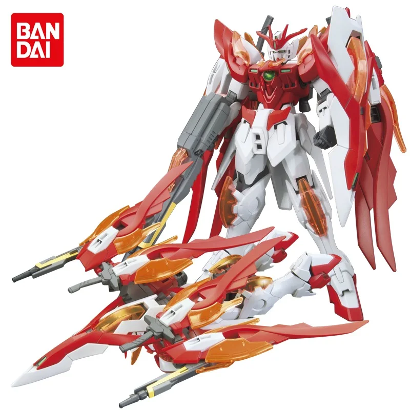 Аниме Япония 1/144 Крыло Gundam Zero Honoo модель трансформер собранный робот популярные