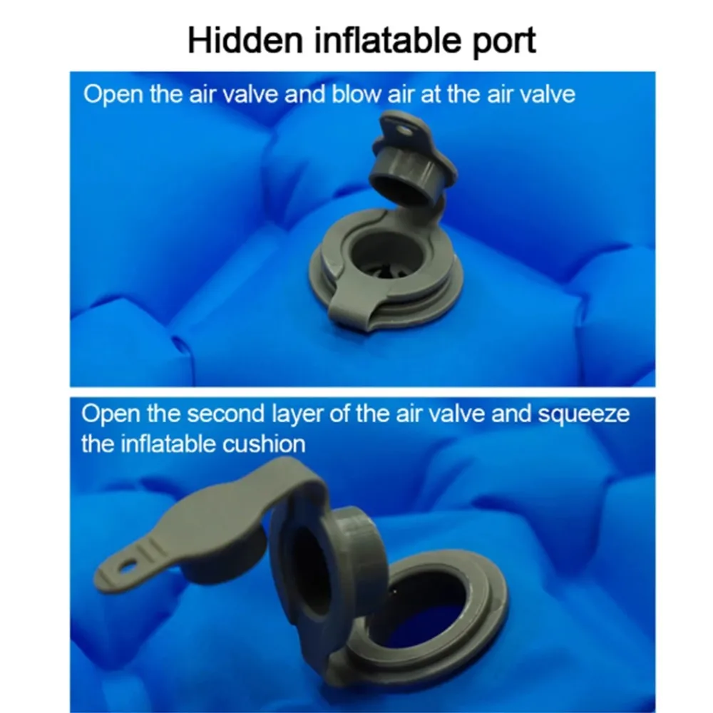 

190CM Ultralight Inflatable Sleeping Pad Camping Mattress Outdoor Travel Matg Waterproof Foldin Bed Air Cushion Hiking Trekkin