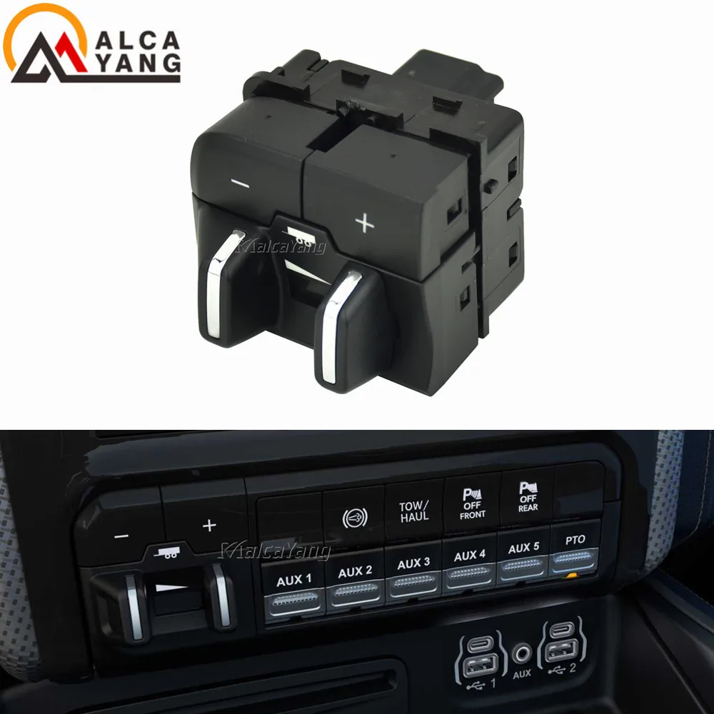

For Dodge Ram 2013-2021 Trailer Brake Control Switch High Quality Car Accessories 68105206AC